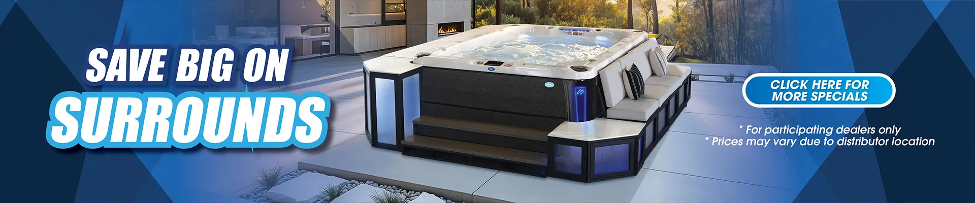 Calspas hot tub being used in a family setting - Frankford