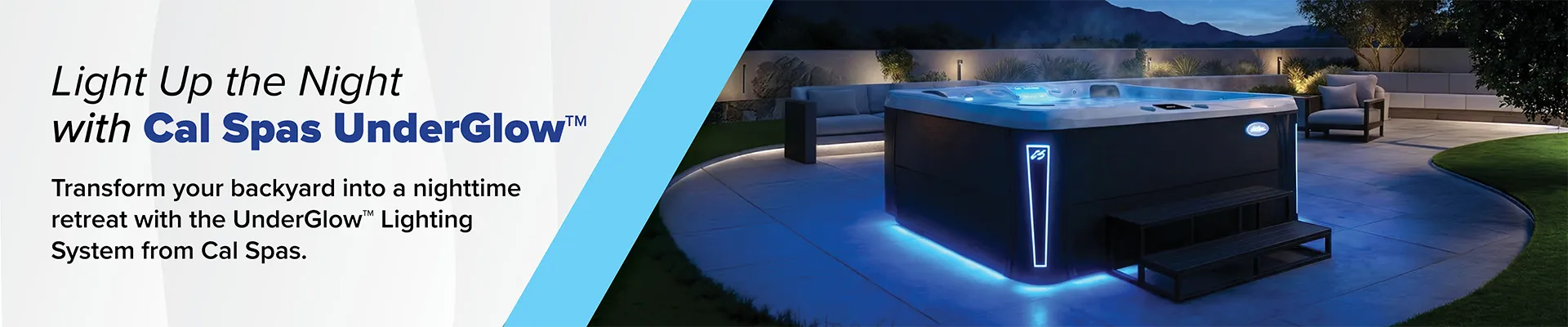 Calspas hot tub being used in a family setting - Frankford